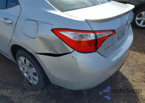 2014 Toyota Corolla Le из США, поврежденный, VIN 2T1BURHE5EC157103